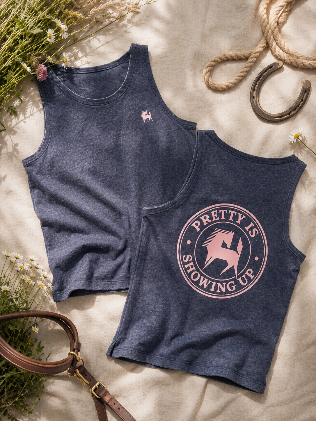 Pretty Is Showing Up Tee