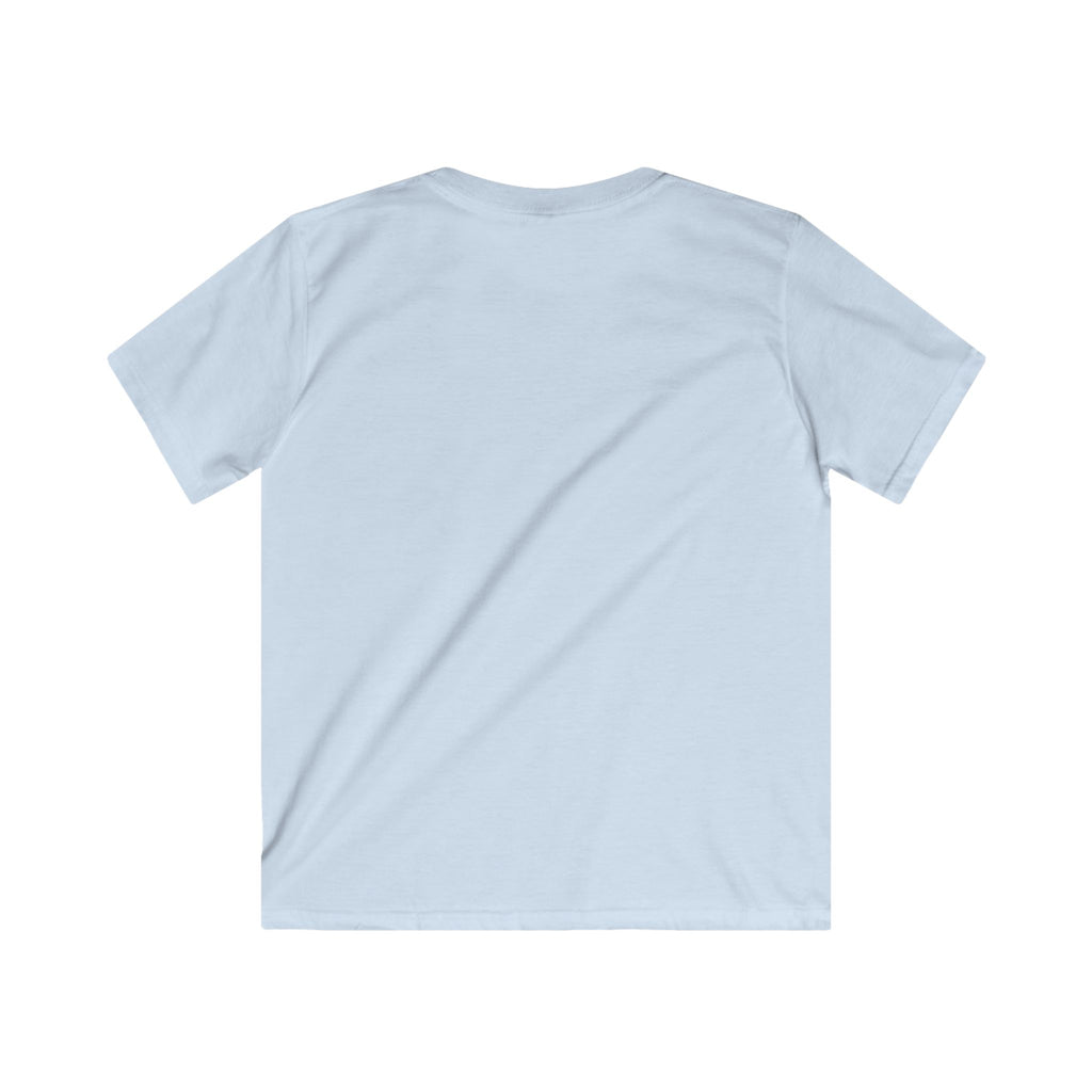 Kids T-Shirt Baby Blue 'Run Wild' Tee for 5- 11 years