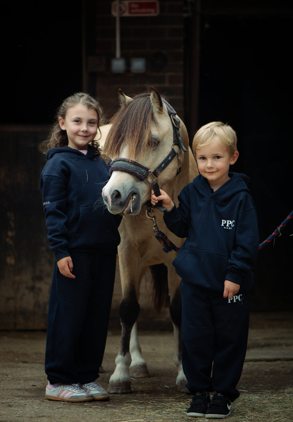 Boys’ Personalised PPC Equestrian Tracksuit – Navy