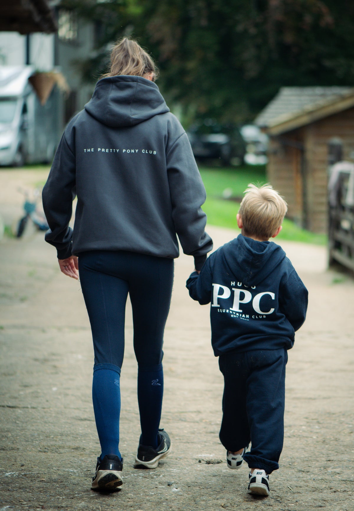 Boys’ Personalised PPC Equestrian Tracksuit – Navy